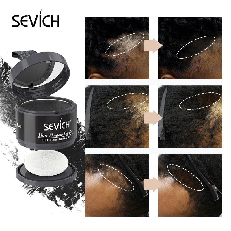 2023  Hair Powder Hairline Powder 4G Hairline Shadow Powder Makeup Hair Concealer Natural Cover Unisex Hair Loss Product