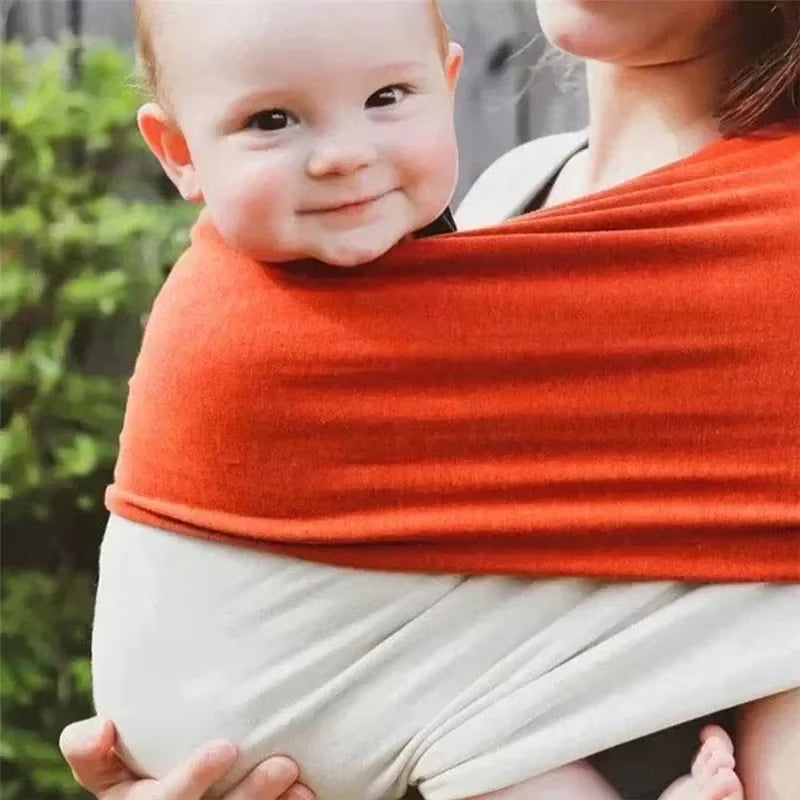 Baby Sling Cotton Soft Elastic Baby Carrier Infant Toddler Carrier Easy to Wear Newborn Blanket Newborn Photography Wrap